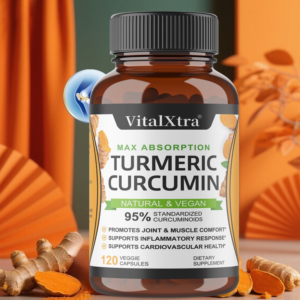 Turmeric Curcumin Capsule - Kurkuma Curcumine met Zwarte Peper Capsules