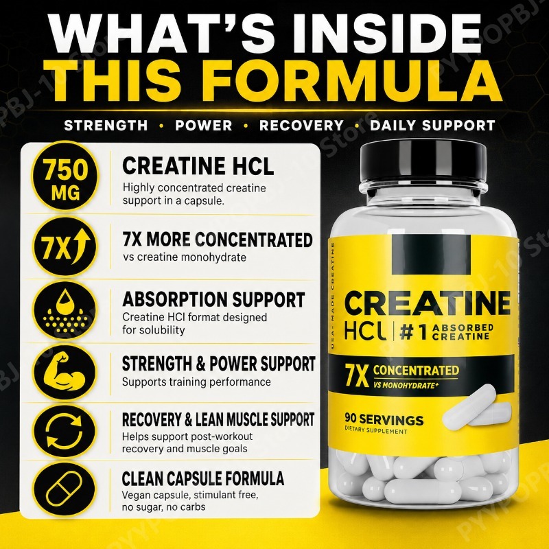 Creatine HCl 750mg 90 capsules - Nutrition Of Fitness recensie en prijs
