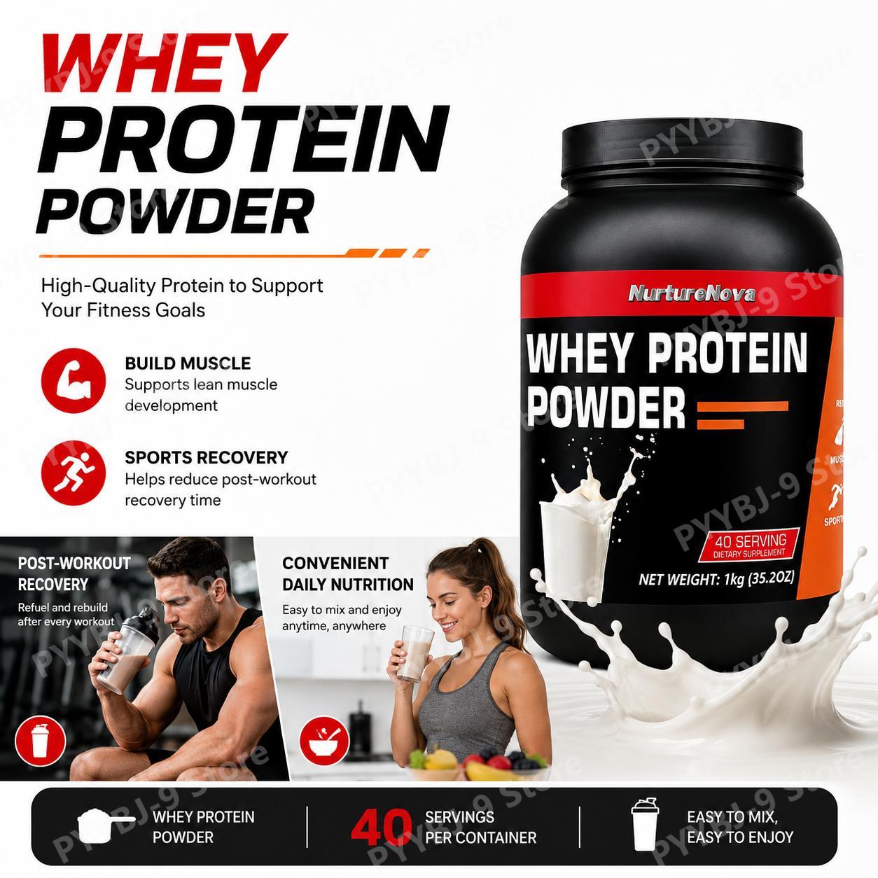 NurtureNova Whey Proteïnepoede - Nutrition Of Fitness recensie en prijs