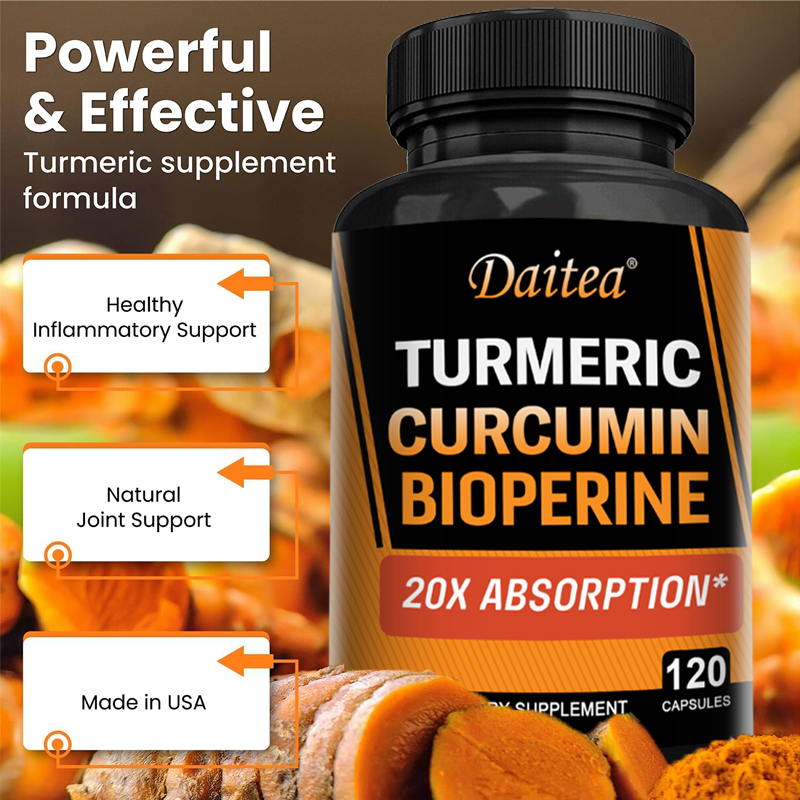 Kurkuma Curcumine met gember e - Turmeric Curcumin Capsule recensie en prijs